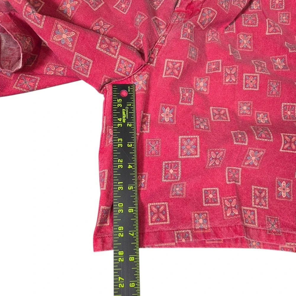 Lot Of 2 NWT LL‎ Bean Mens Y2K Blue Red Shorts Geometric Southwestern Large New
